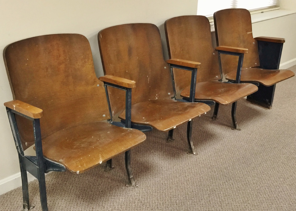 Old Stadium Seats
