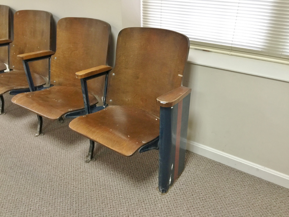 Old Stadium Seats