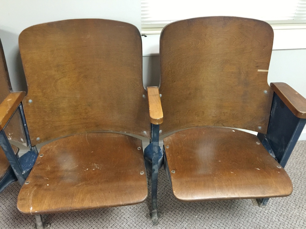 Old Stadium Seats