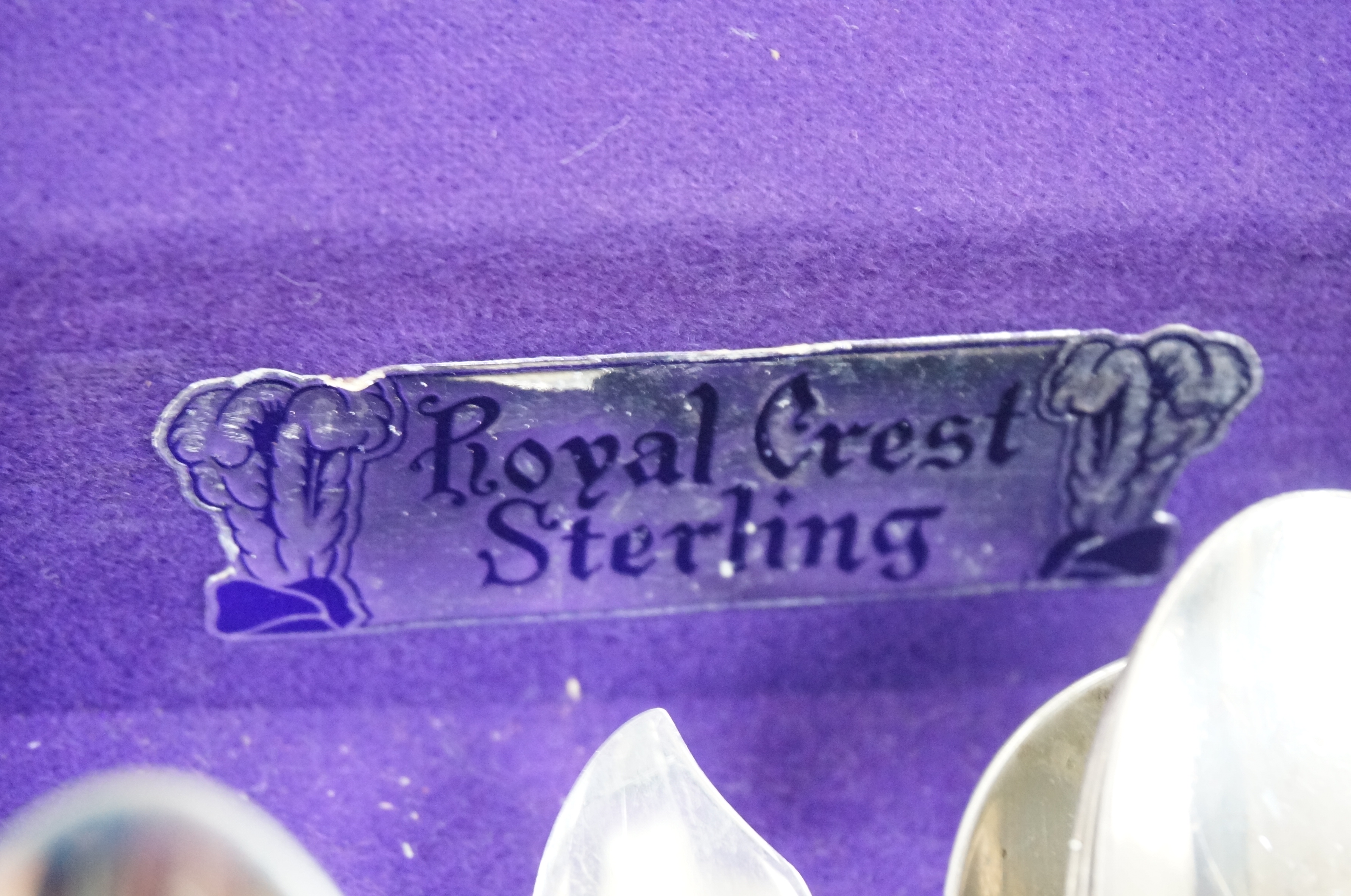 Royal Crest "Castle Rose" Sterling Silver Flatware Set