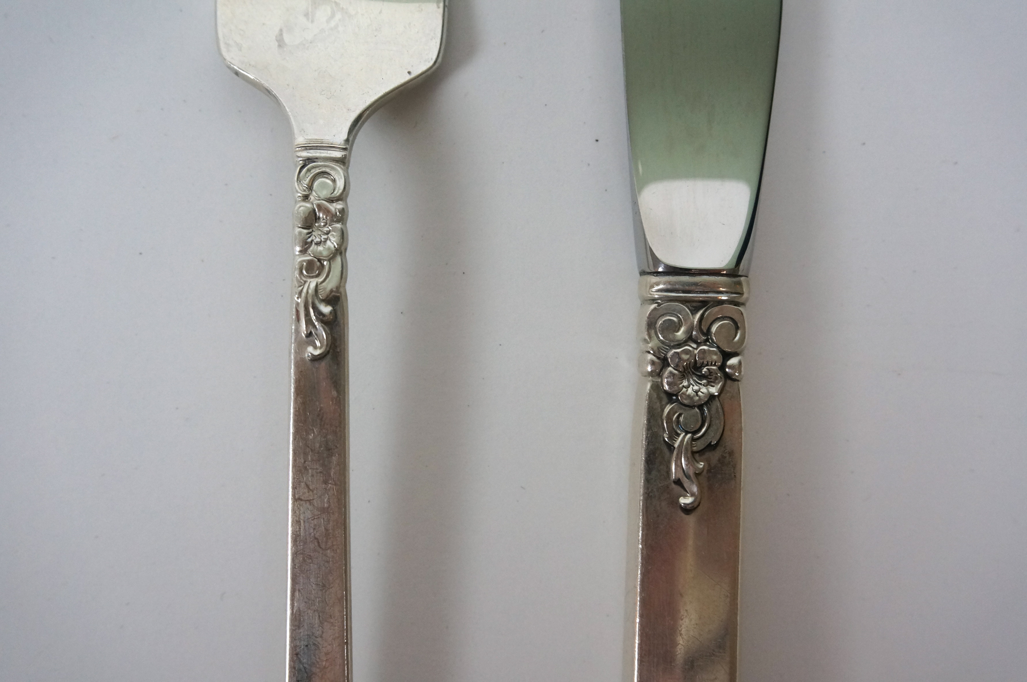 Royal Crest "Castle Rose" Sterling Silver Flatware Set