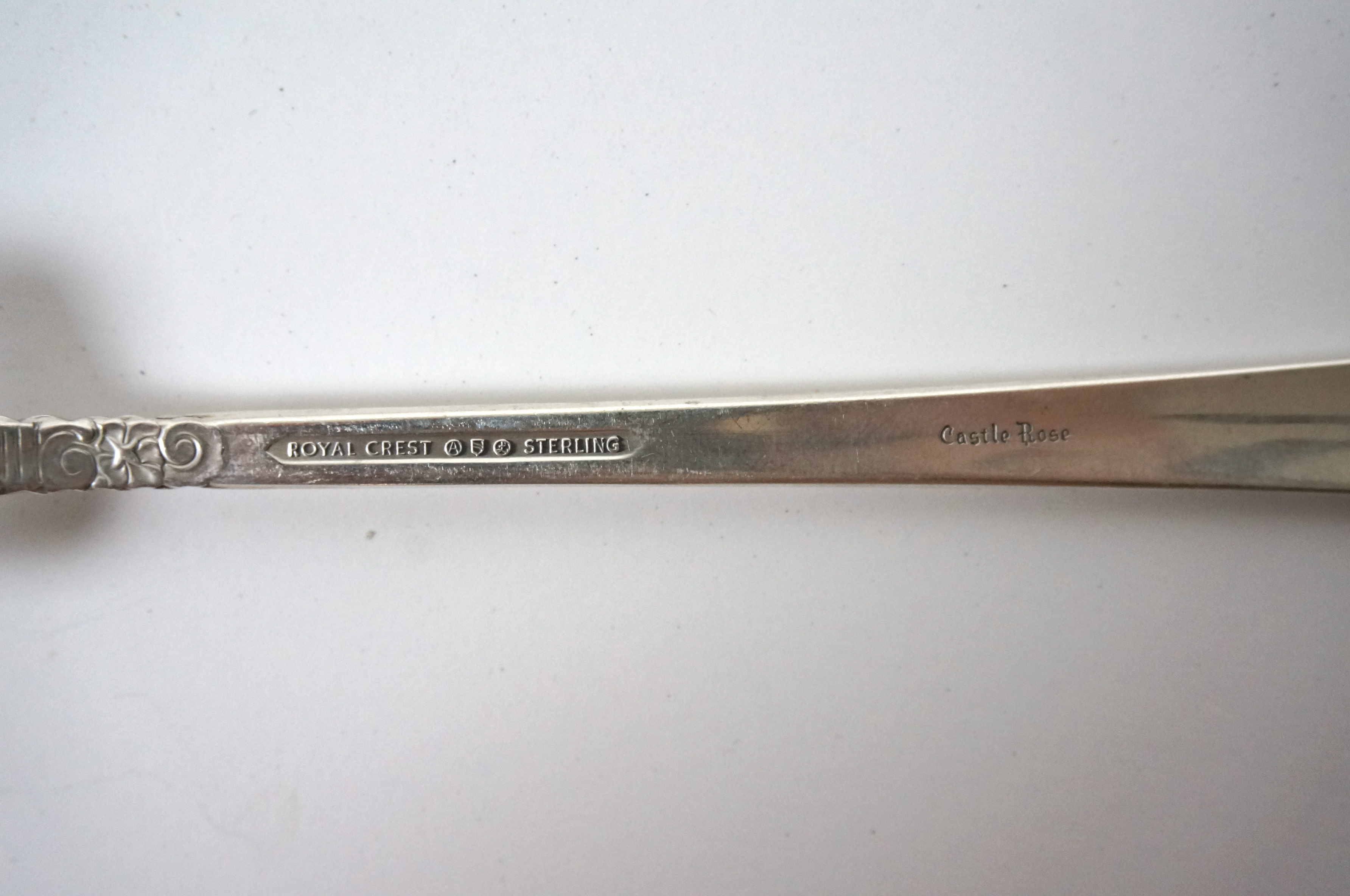 Royal Crest "Castle Rose" Sterling Silver Flatware Set