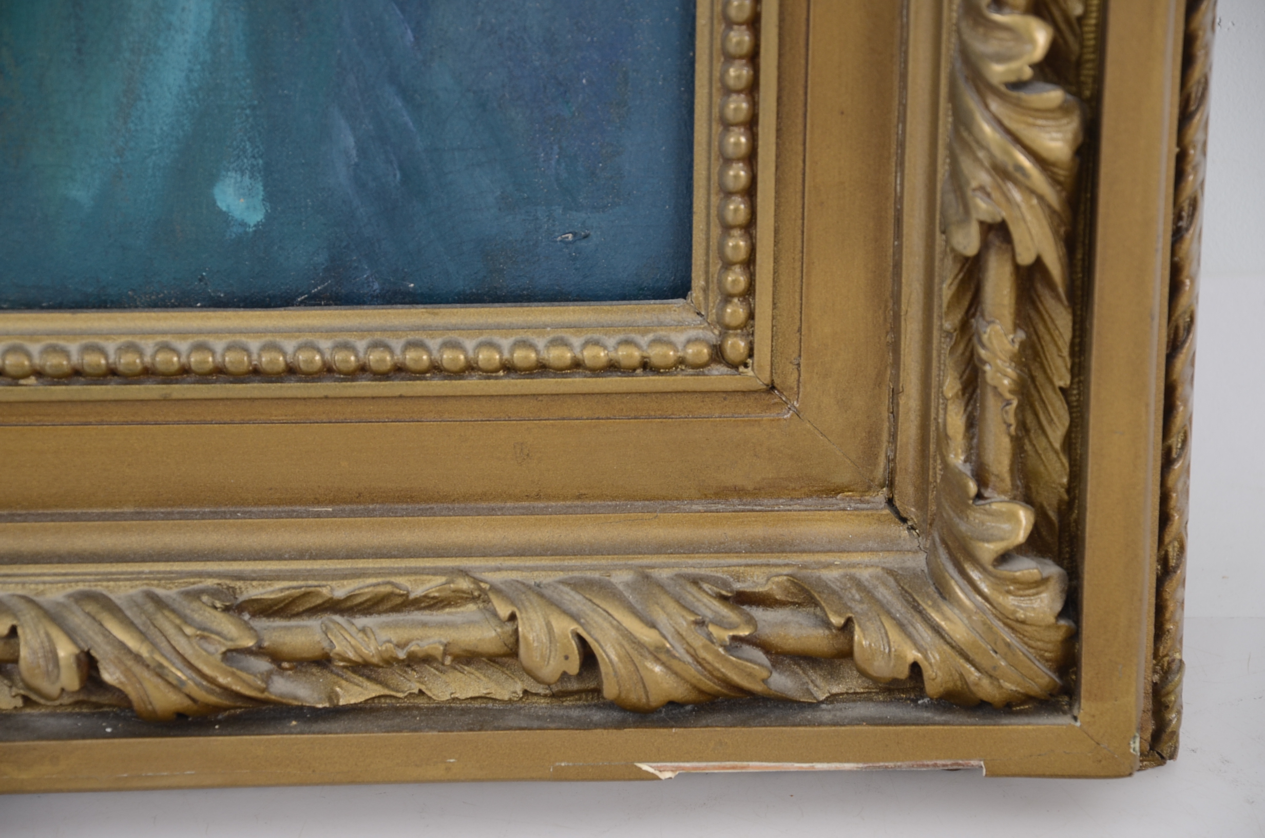 Original Portrait Painting by James R. Hopkins