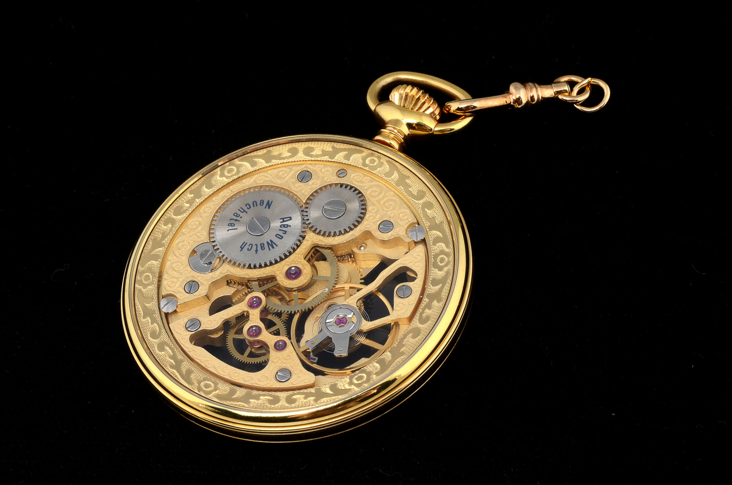 Aero Watch Neuchatel Swiss-Made Pocket Watch