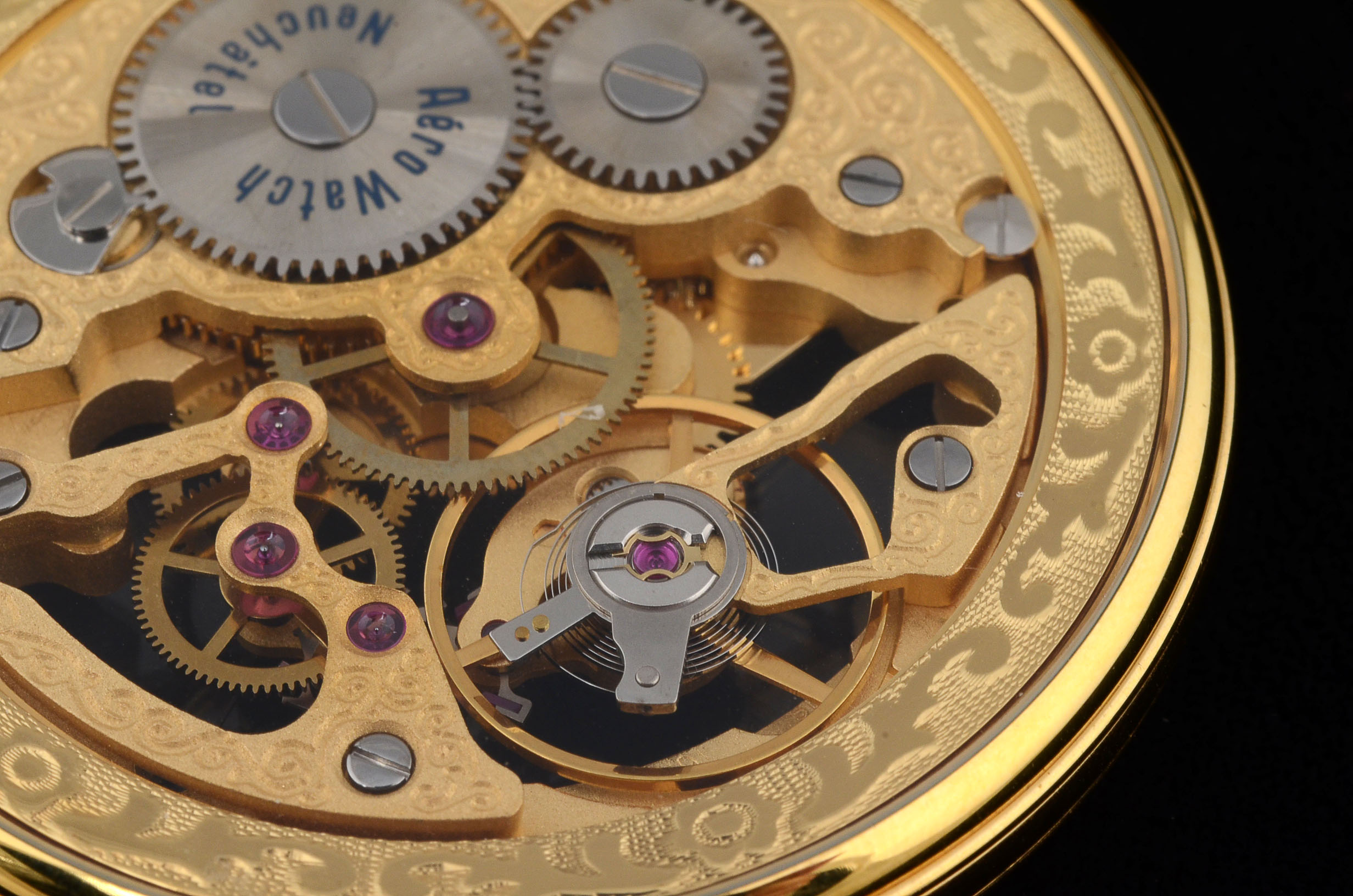 Aero Watch Neuchatel Swiss-Made Pocket Watch