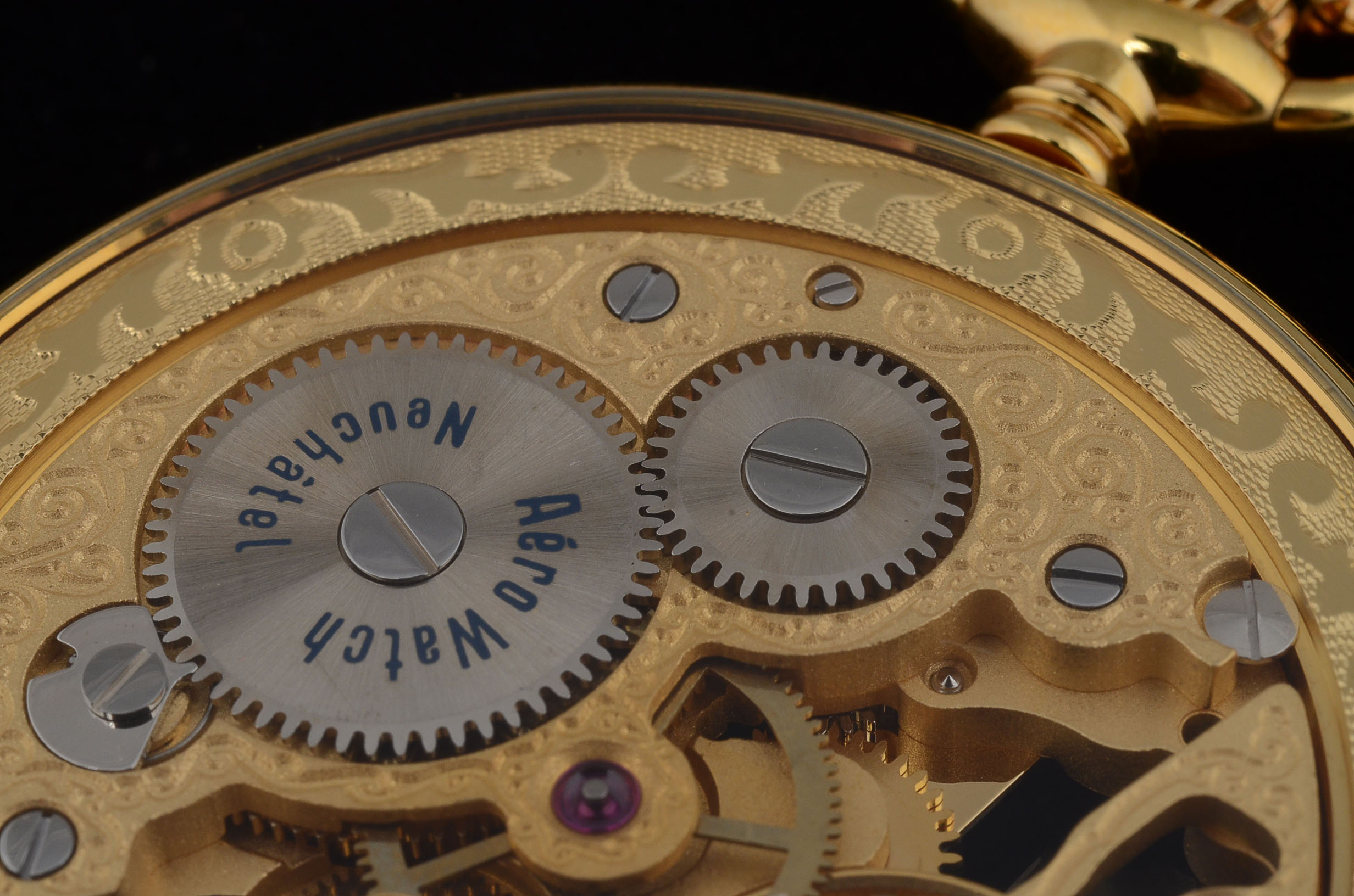 Aero Watch Neuchatel Swiss-Made Pocket Watch