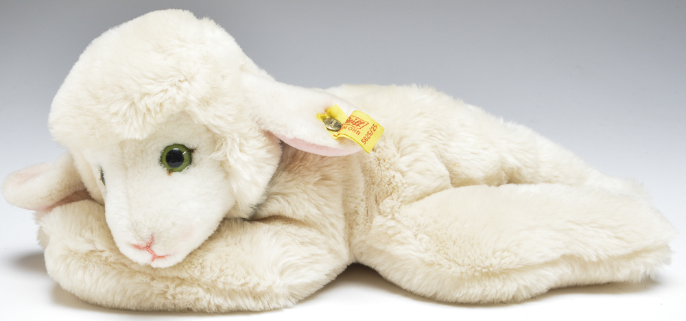 Steiff Plush Bunny and Lamb