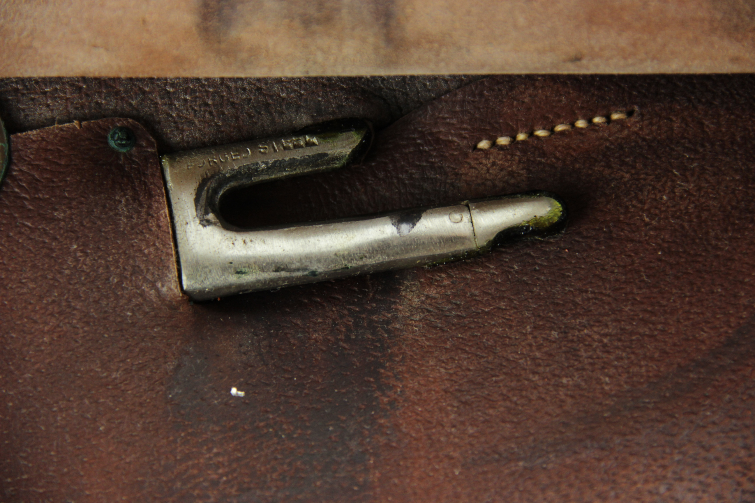 Vintage English Cutback Saddle by J.A. Barnsby & Sons