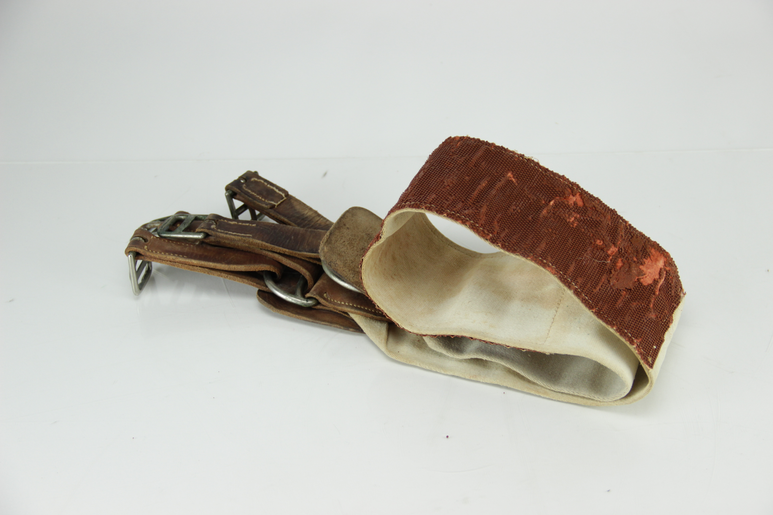 Vintage English Cutback Saddle by J.A. Barnsby & Sons