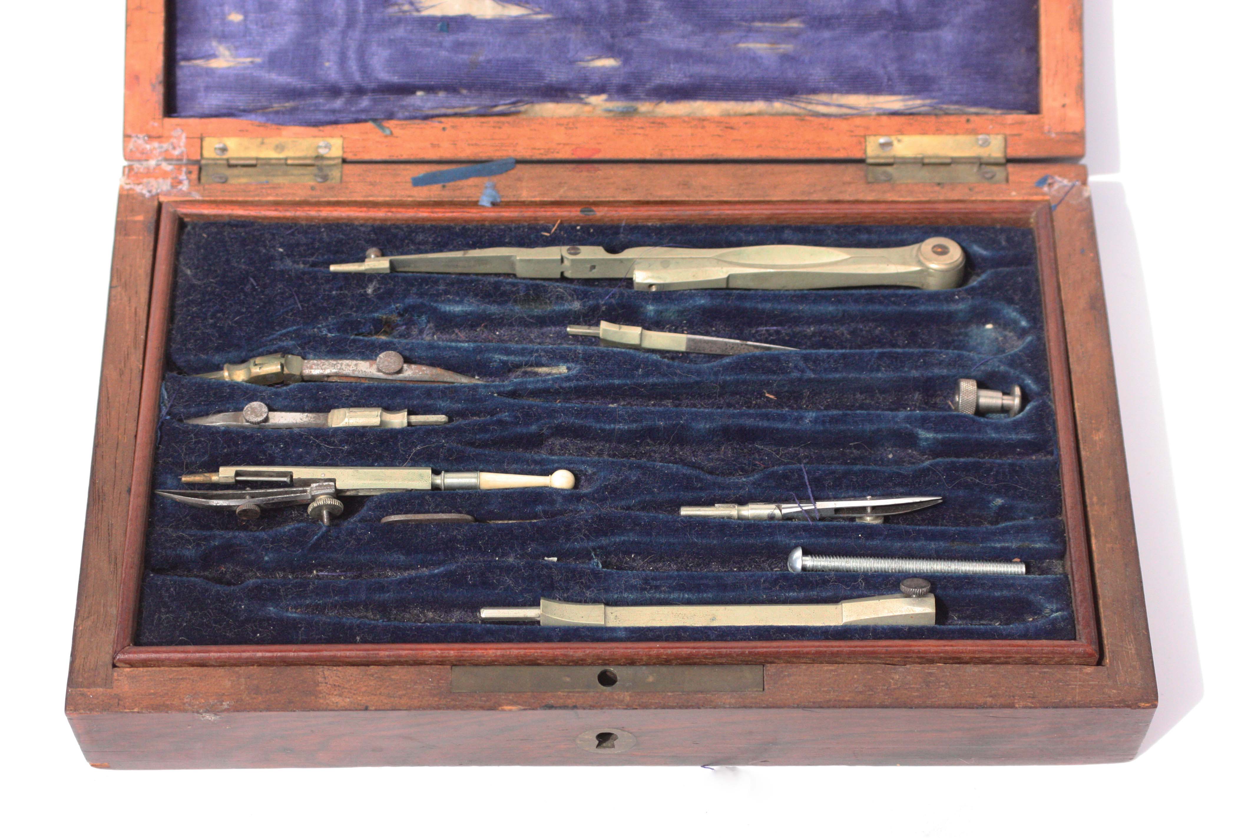 Vintage Compasses and Christian Becker Apothecary Weight Set