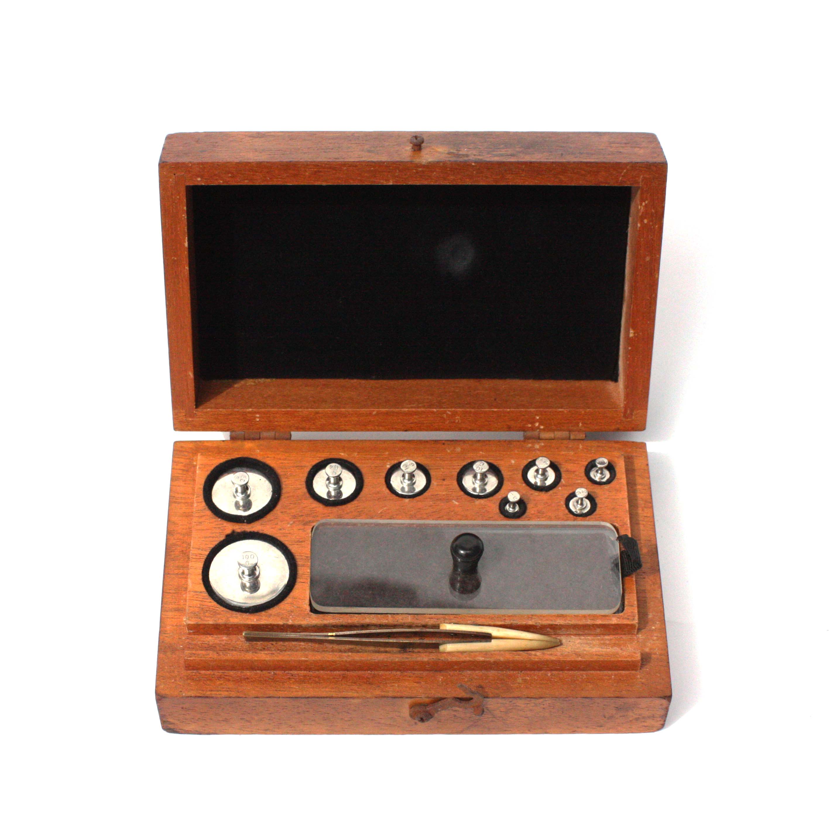 Vintage Compasses and Christian Becker Apothecary Weight Set