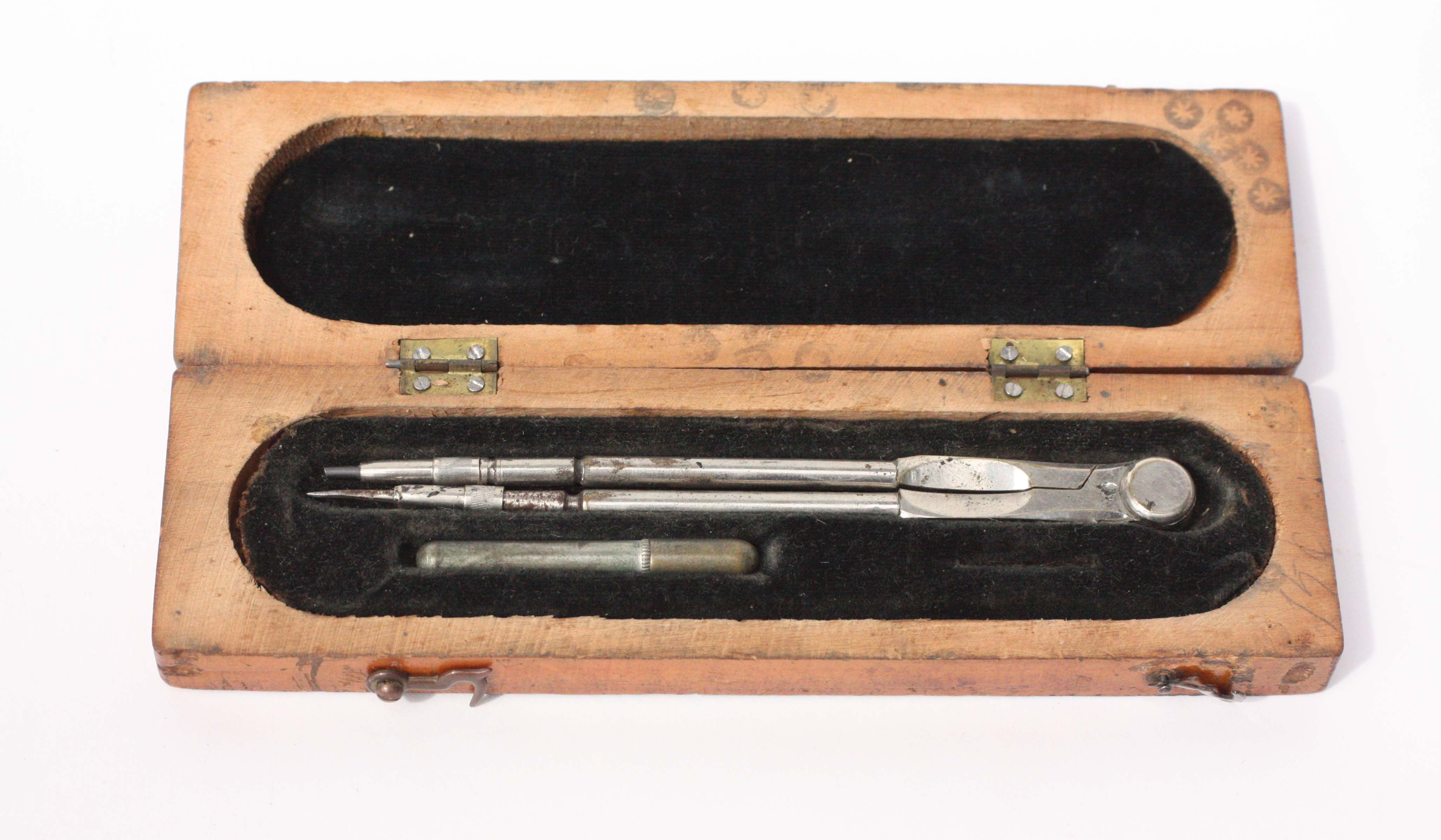 Vintage Compasses and Christian Becker Apothecary Weight Set