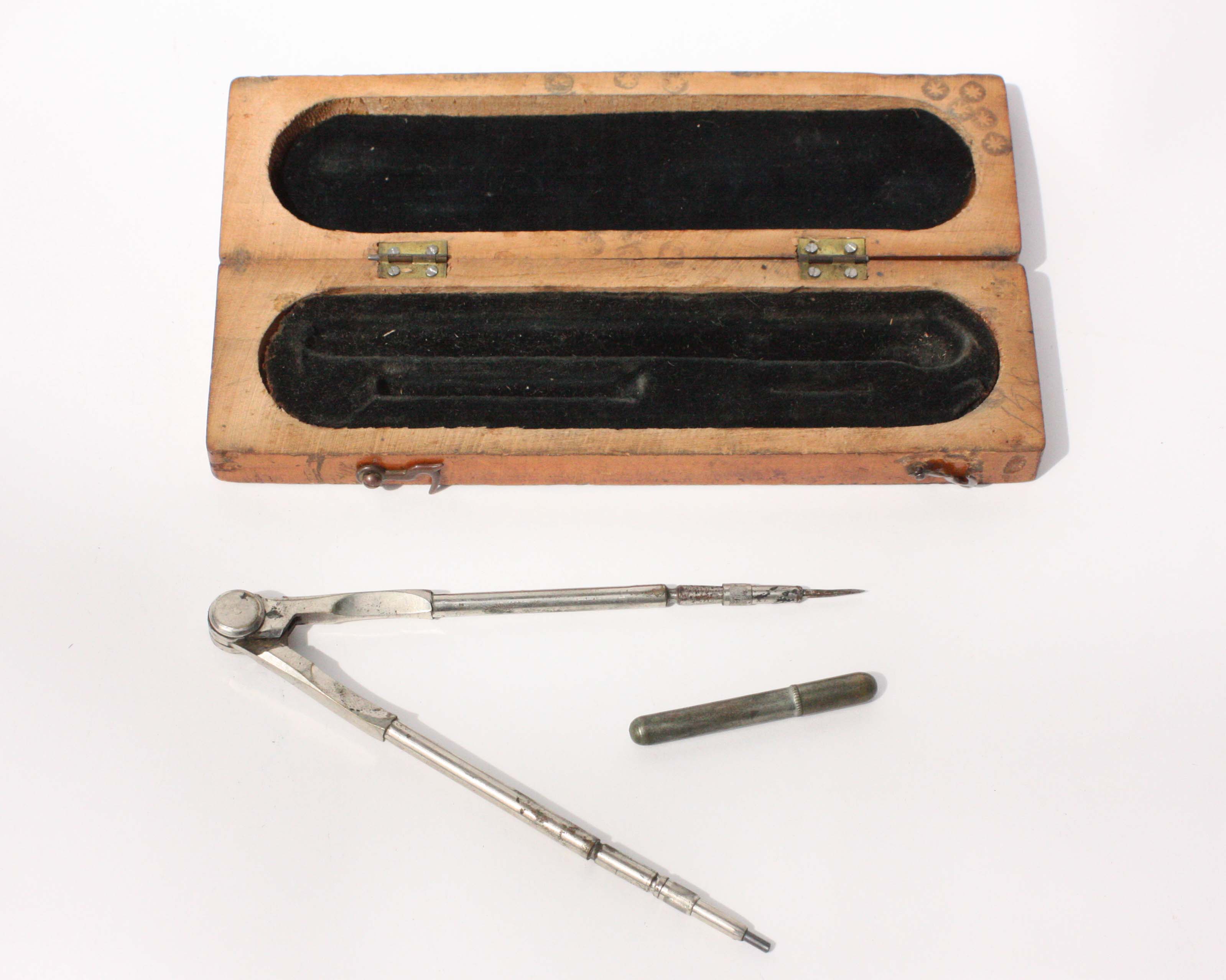 Vintage Compasses and Christian Becker Apothecary Weight Set