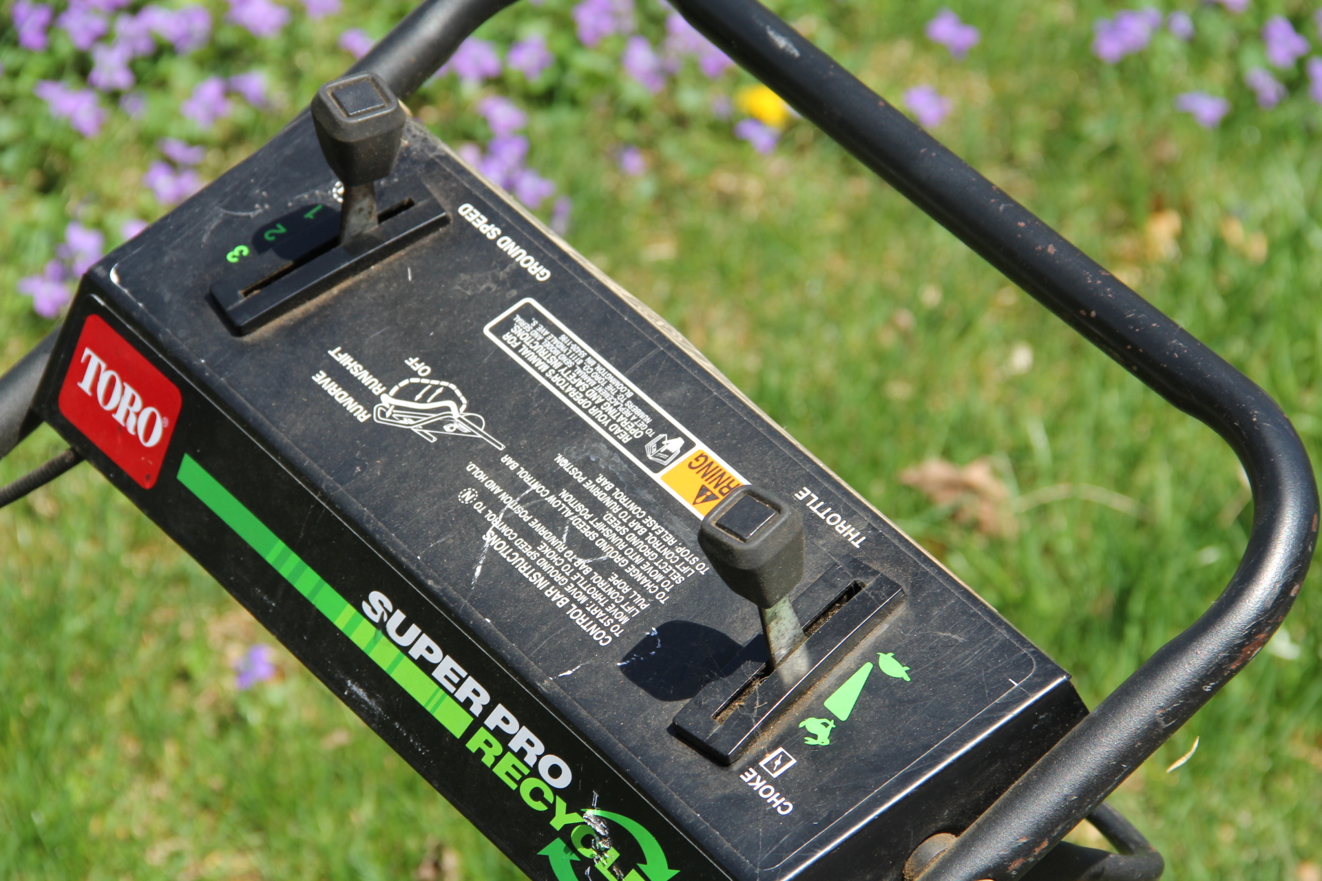 A Toro GTS2-550 Lawn Mower