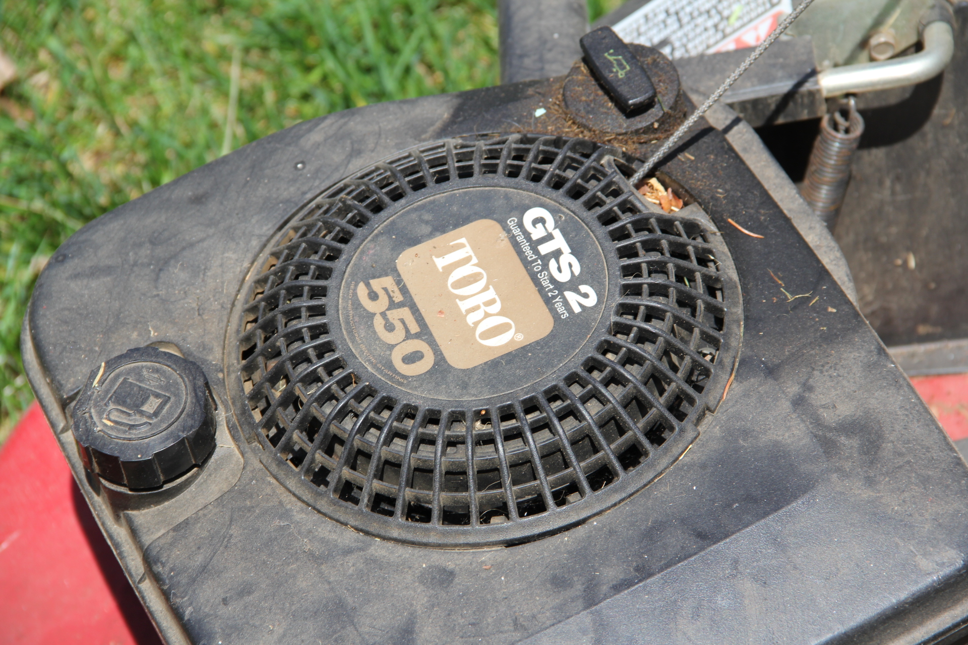 A Toro GTS2-550 Lawn Mower