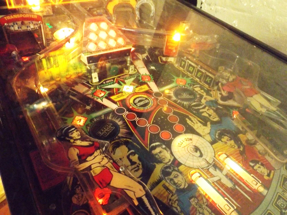 1991 "Star Trek" Pinball Machine with O'Connor Graphics