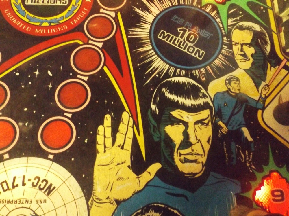 1991 "Star Trek" Pinball Machine with O'Connor Graphics