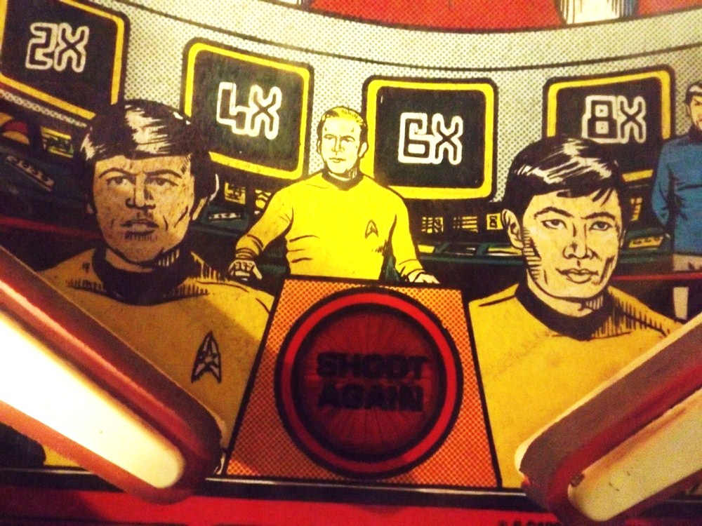 1991 "Star Trek" Pinball Machine with O'Connor Graphics