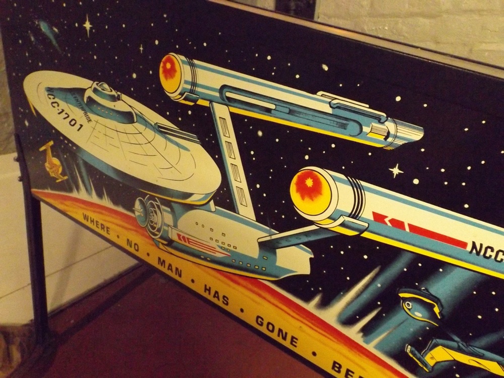 1991 "Star Trek" Pinball Machine with O'Connor Graphics