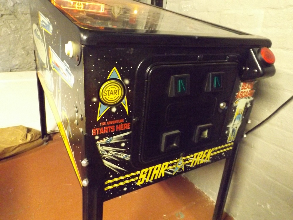 1991 "Star Trek" Pinball Machine with O'Connor Graphics