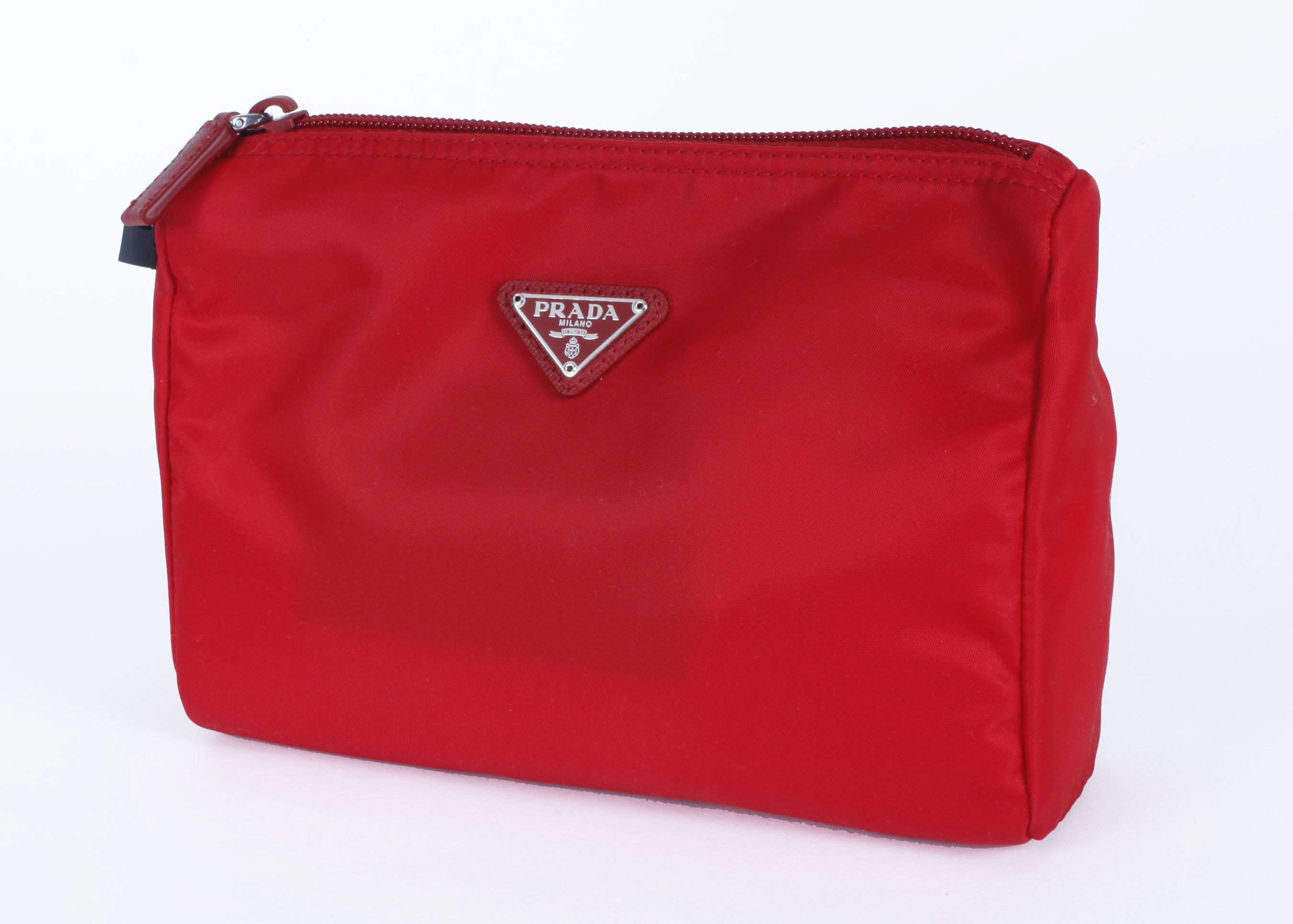 Red Prada Vela Zippered Pouch