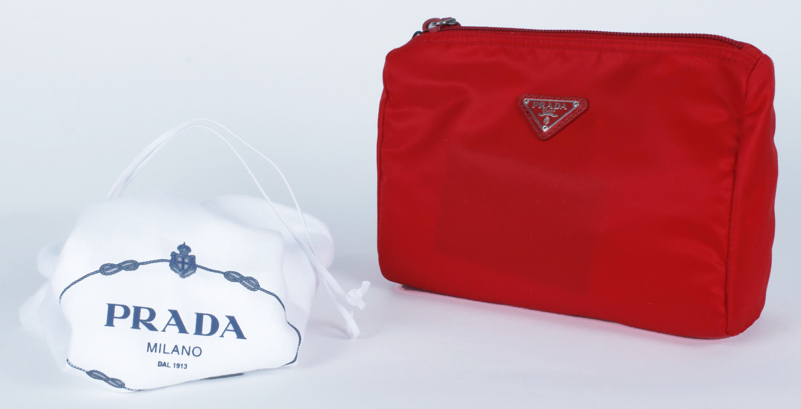 Red Prada Vela Zippered Pouch
