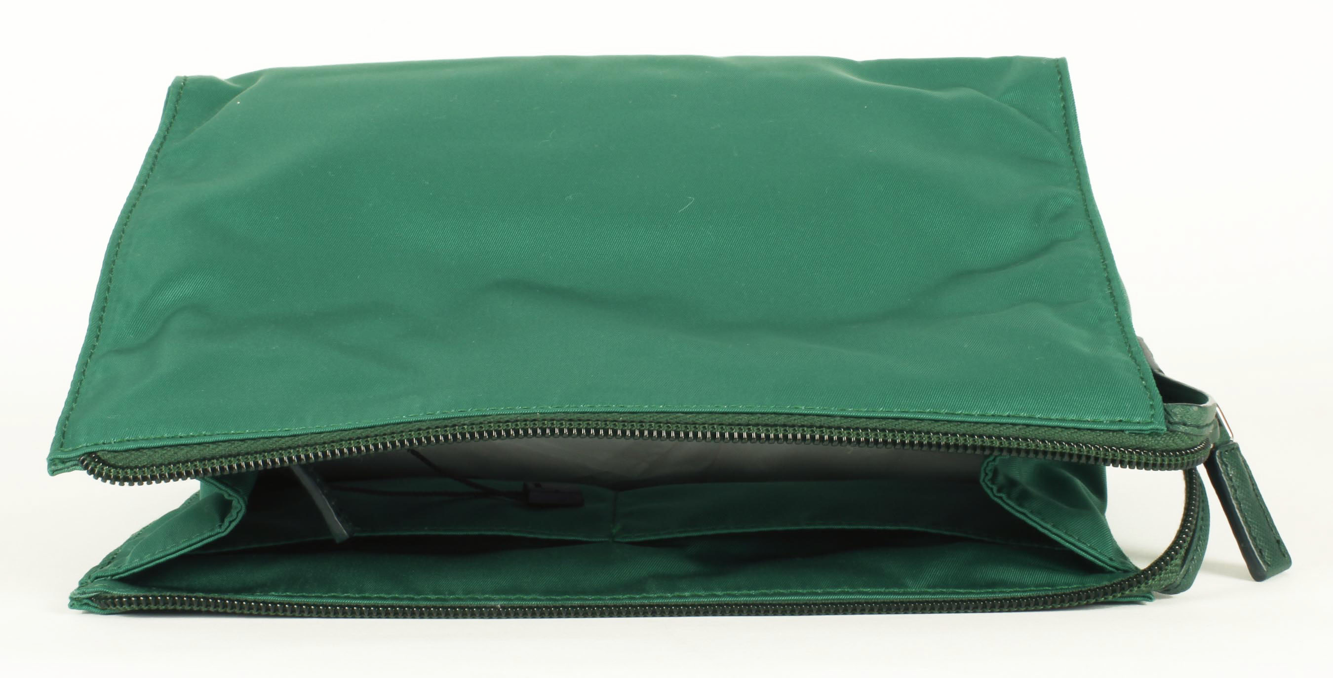 Green Prada Vela Cosmetic Case