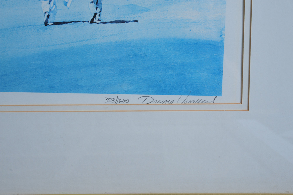 Grouping of Golf-Themed Lithographs