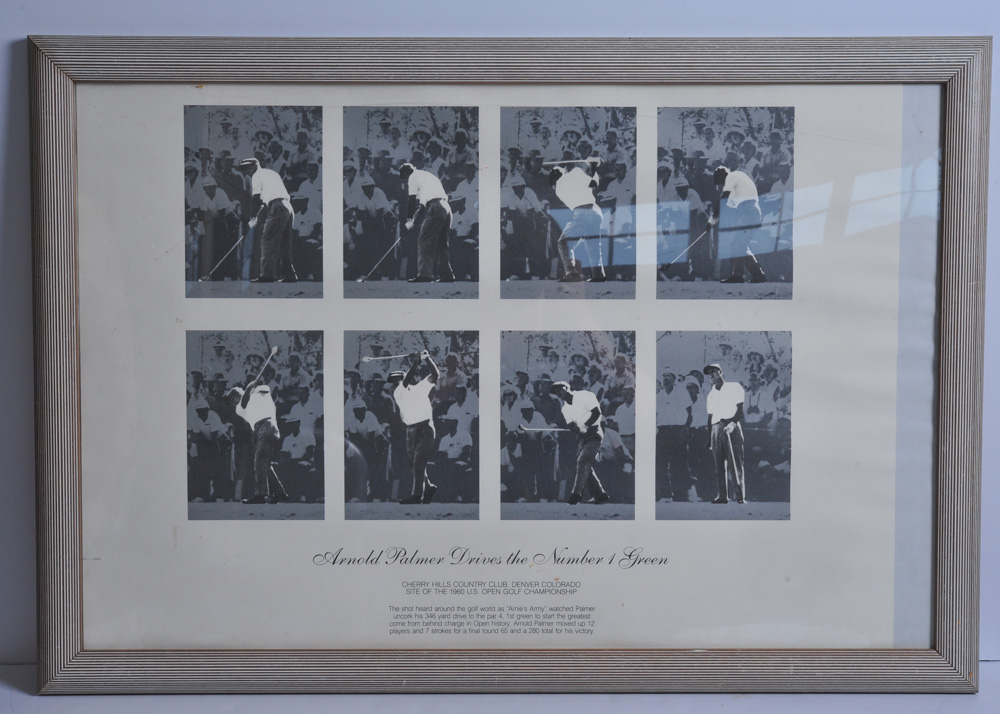 Grouping of Golf-Themed Lithographs