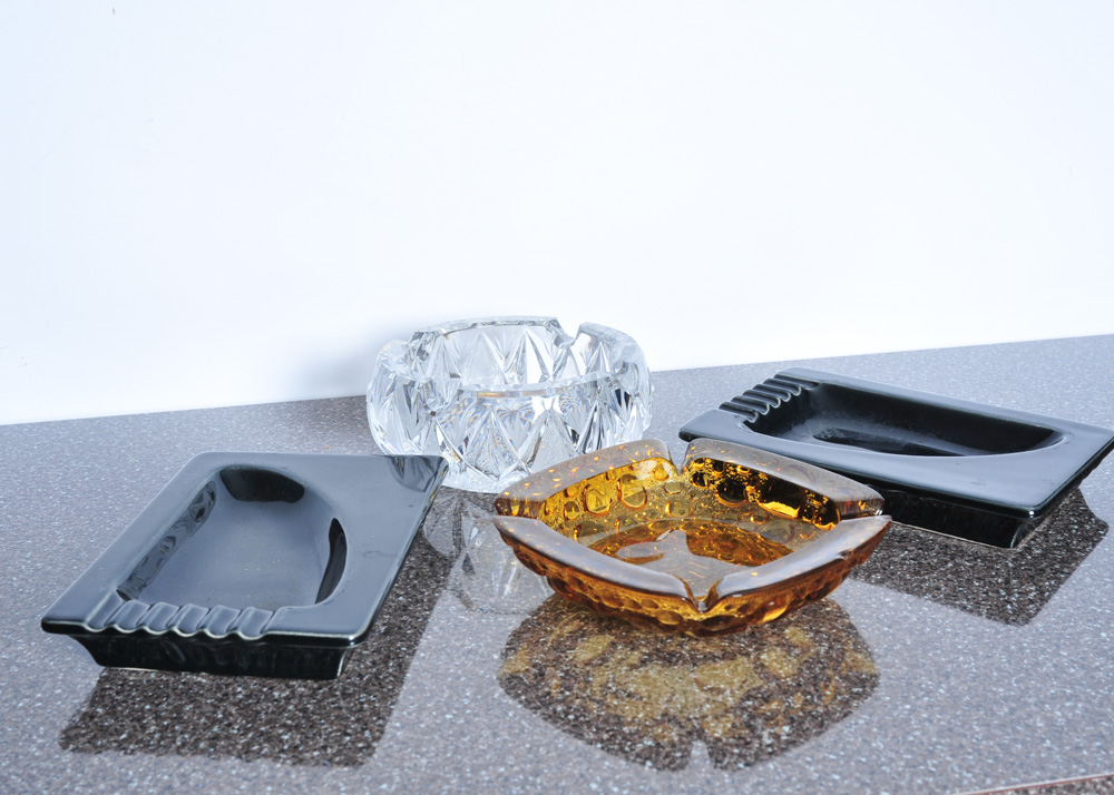 Group of Four Ash Receivers