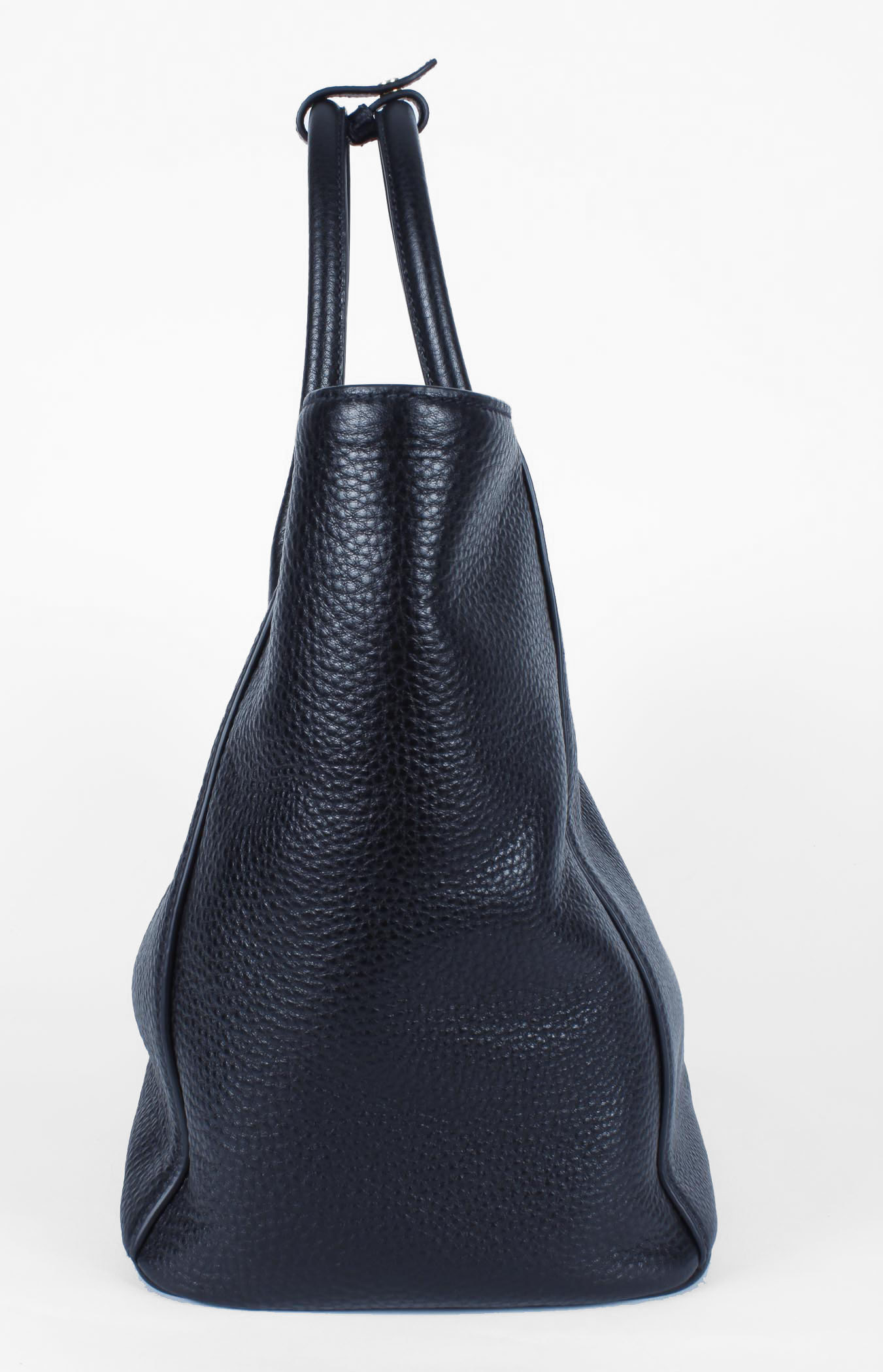 Prada Black Pebbled Leather Handbag