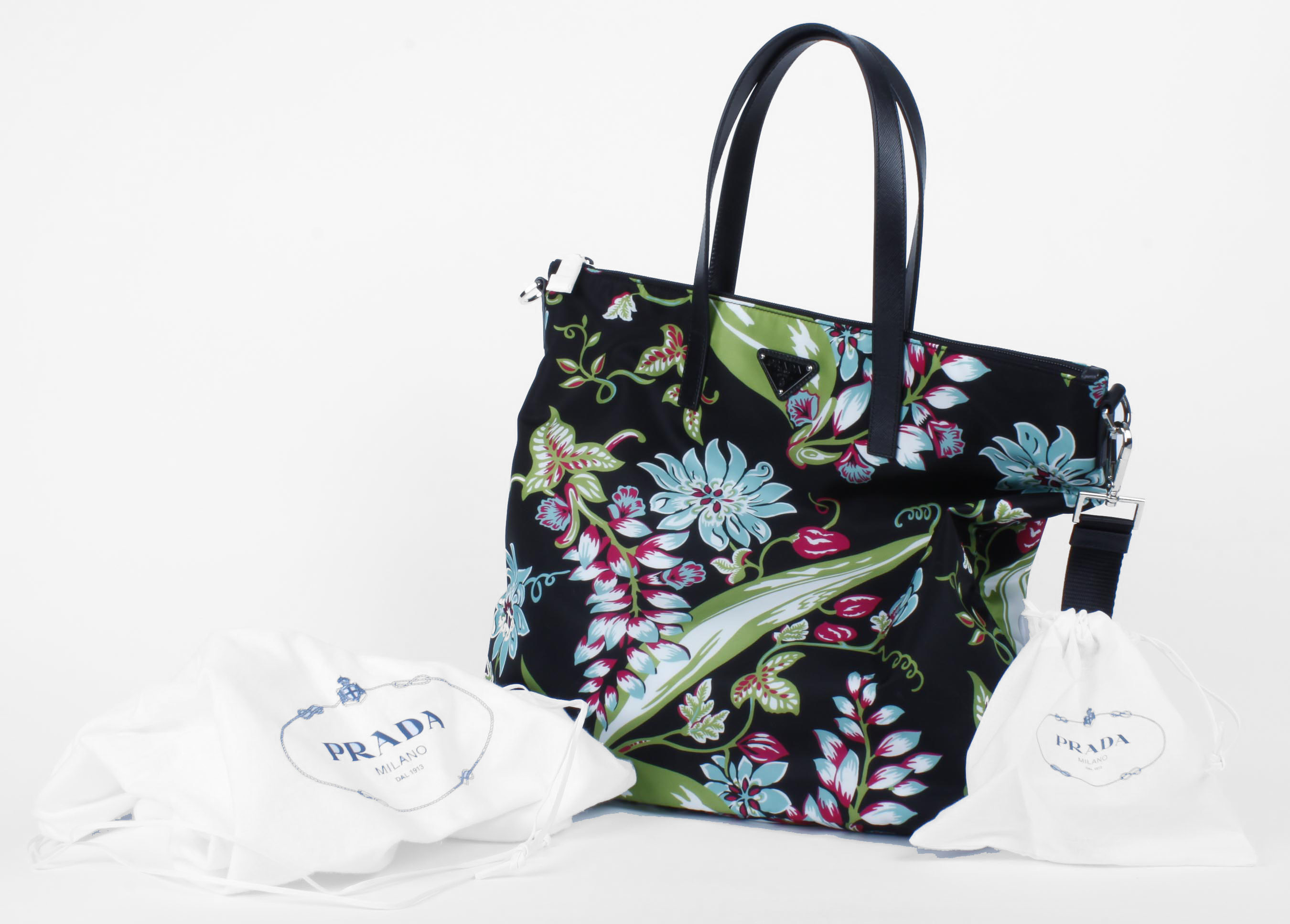 Floral Prada Tote