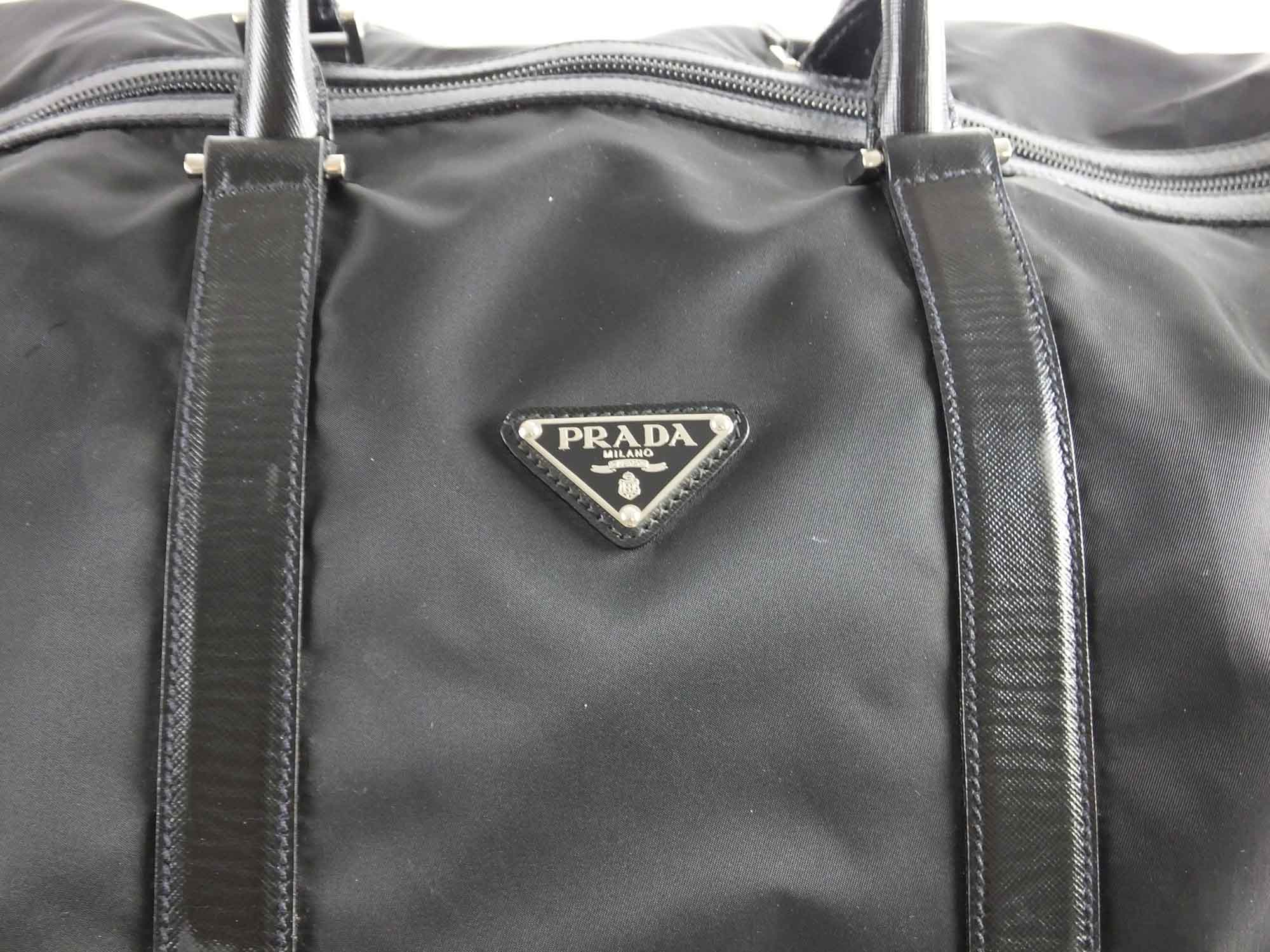 Prada Nylon  Carry-On Weekender Tote