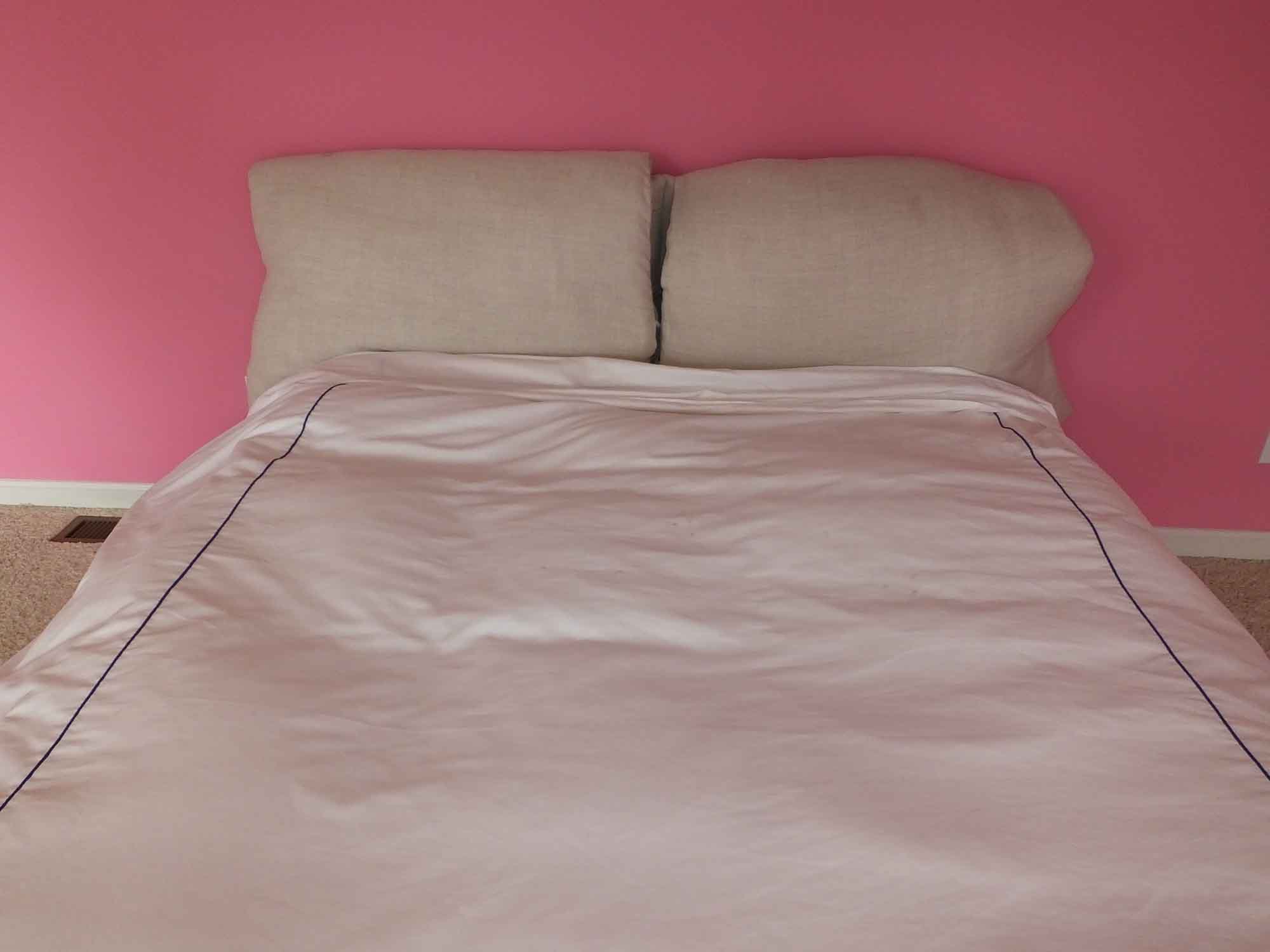 Flou Platform Queen Size Bed "Nathalie"