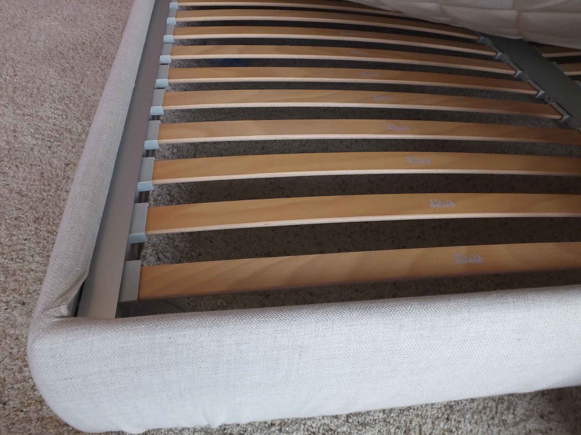 Flou Platform Queen Size Bed "Nathalie"