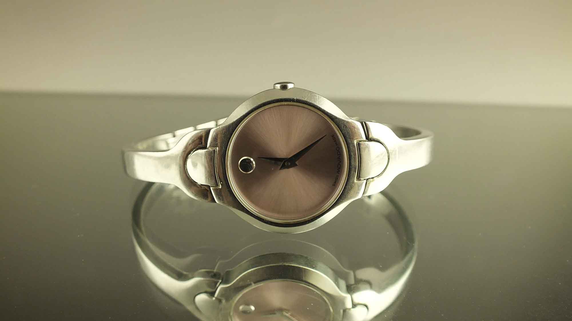 Movado "Rondiro" Stainless Steel Women's Dress Watch