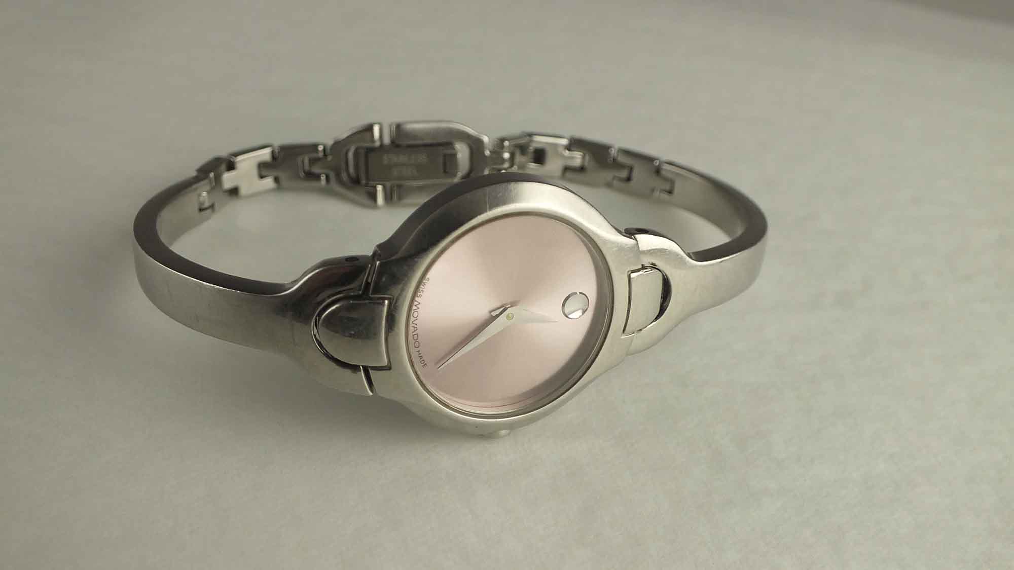 Movado "Rondiro" Stainless Steel Women's Dress Watch