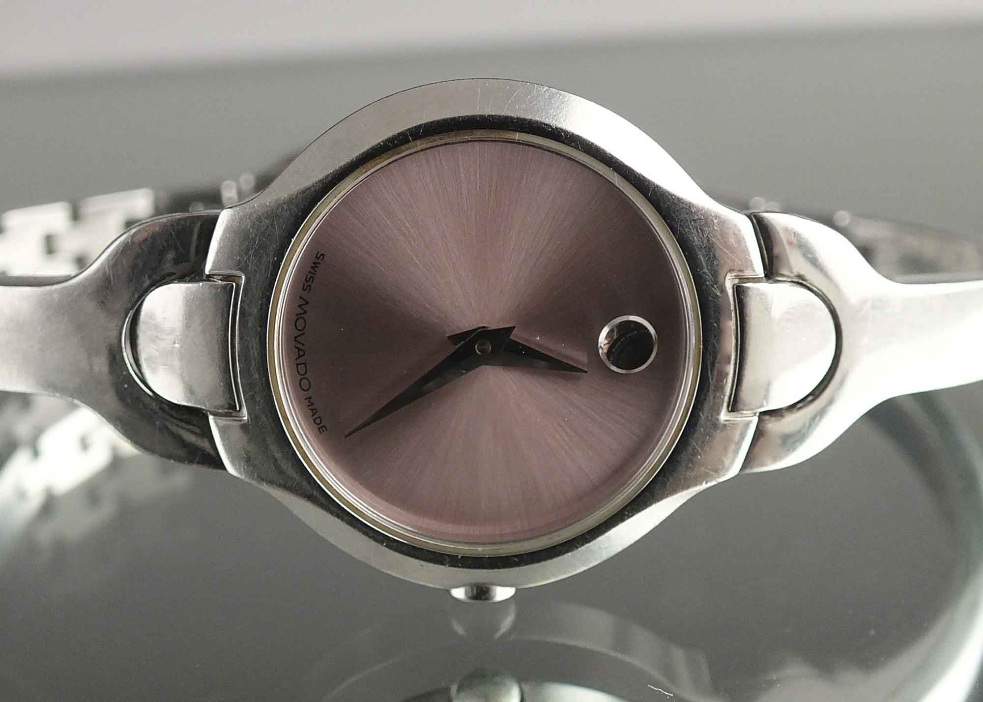 Movado "Rondiro" Stainless Steel Women's Dress Watch