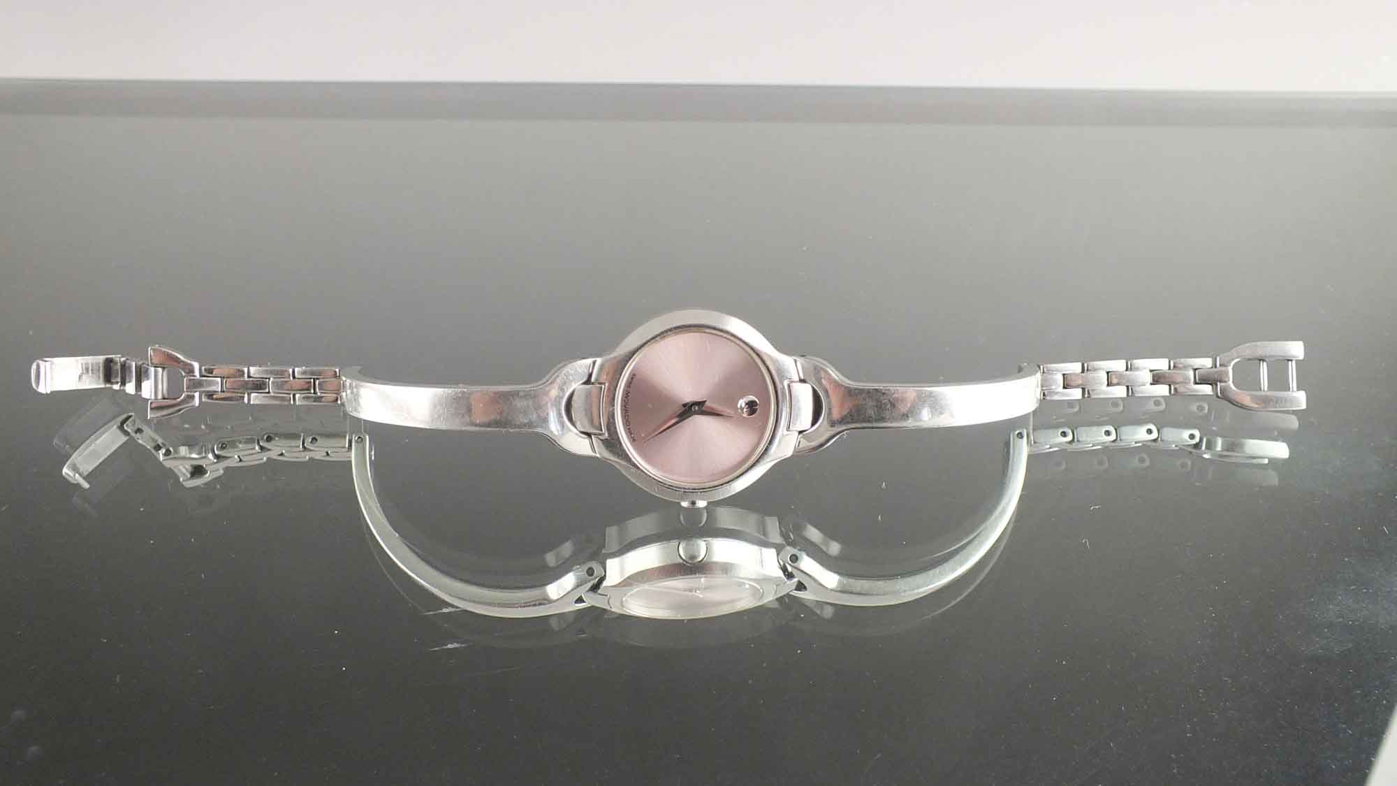 Movado "Rondiro" Stainless Steel Women's Dress Watch