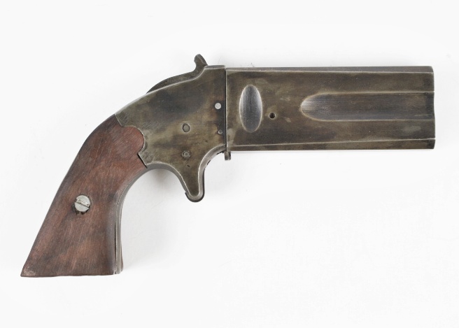 Rare 1800s Swivel Breech Double .32 Rimfire Derringer