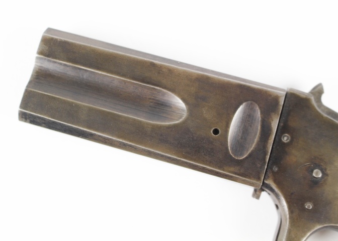 Rare 1800s Swivel Breech Double .32 Rimfire Derringer