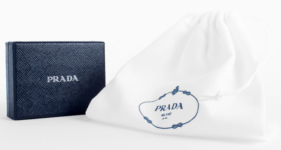 Pink Prada Saffiano Card Holder