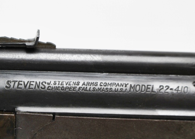 Stevens Model 22 / 410 Over Under Combination Rifle