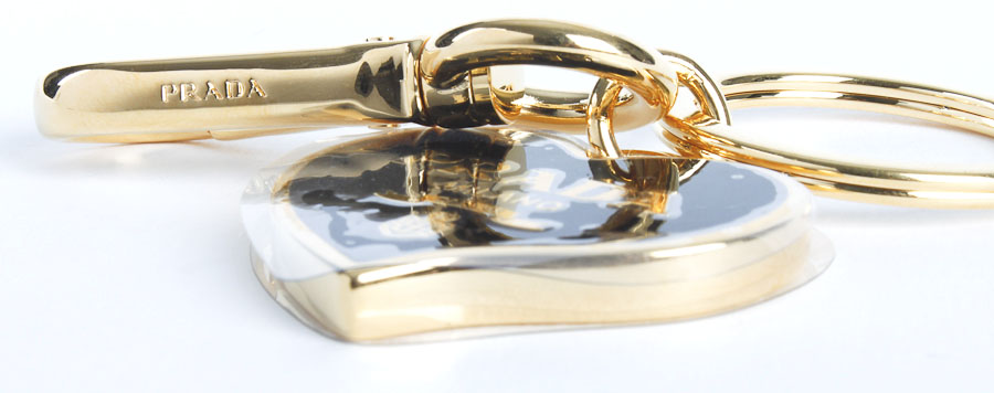 Black Prada Portachiavi Keyring