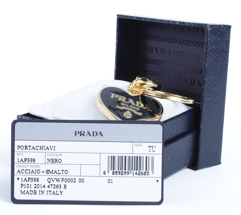 Black Prada Portachiavi Keyring