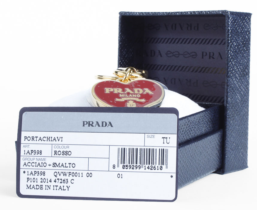 Red Prada Portachiavi Keyring