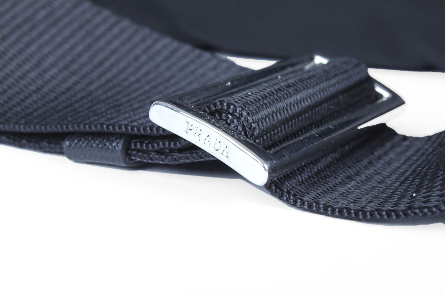 Black Prada Nylon Tote Bag