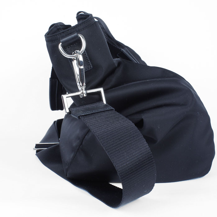 Black Prada Nylon Tote Bag