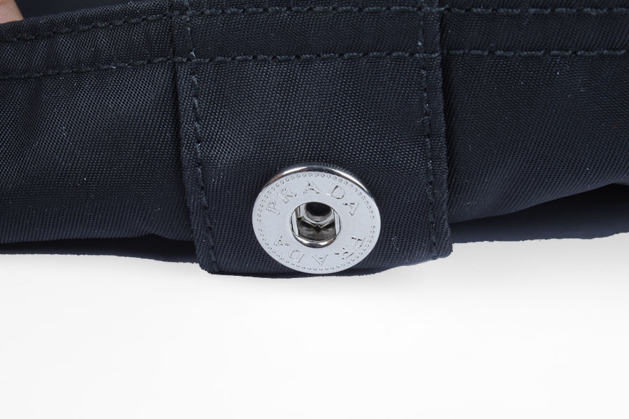 Black Prada Nylon Tote Bag