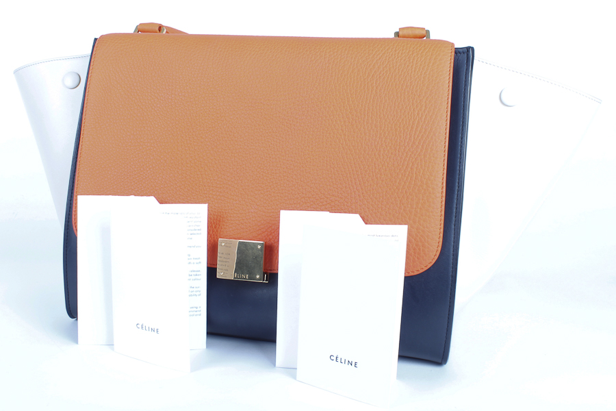 Celine Paris Leather Handbag